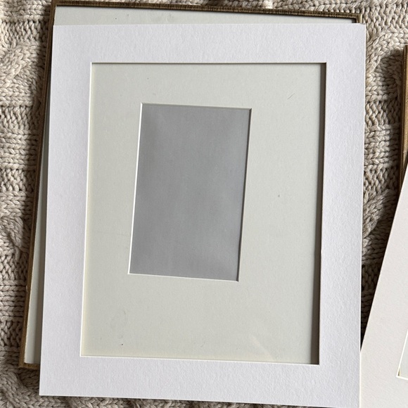 Set of (2) Hearth & Hand Magnolia Antique Brass Frame - Picture 9 of 10